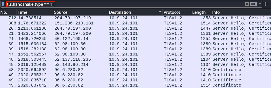 TLS handshake 11